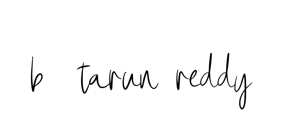 Handwritten Signature for B--tarun-reddy- - Style 146 Online