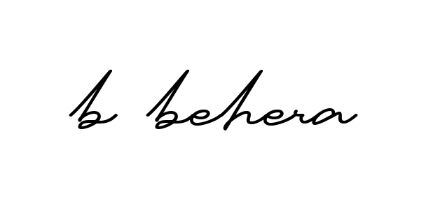 B-behera signature