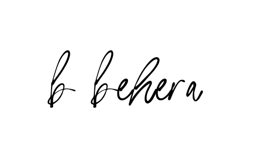 B-behera signature