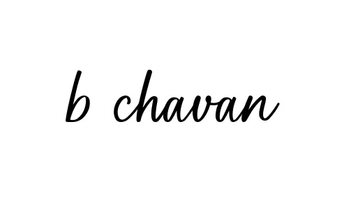 Handwritten Signature for B-chavan - Style 142 Online