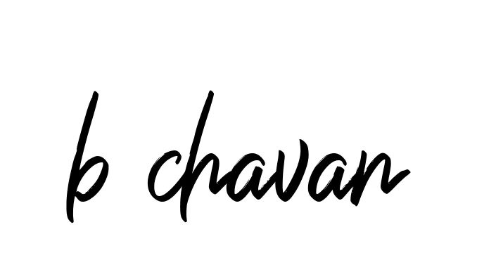 Handwritten Signature for B-chavan - Style 149 Online