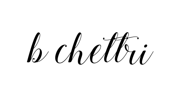 B-chettri signature