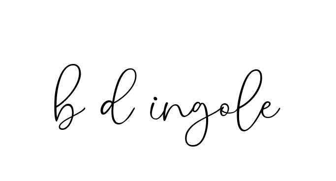 B D Ingole  Signature Style TerselyRegular