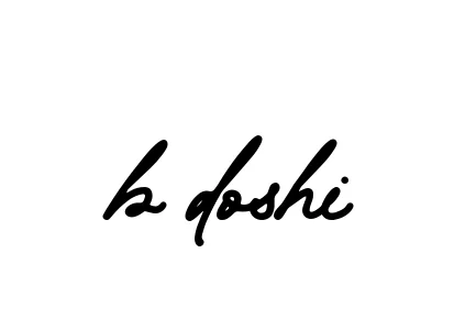Handwritten Signature for B-doshi - Style 137 Online