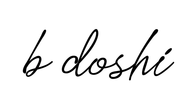 Handwritten Signature for B-doshi - Style 151 Online