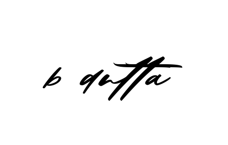 Handwritten Signature for B-dutta - Style 140 Online