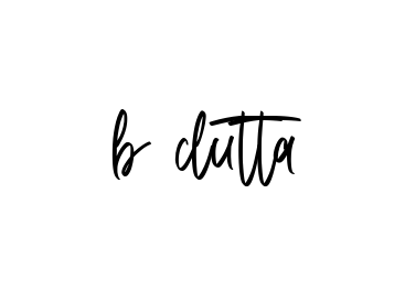 Handwritten Signature for B-dutta - Style 143 Online