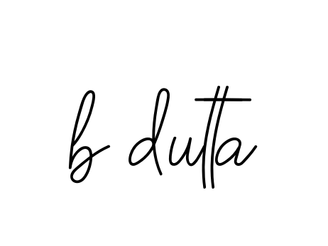 Handwritten Signature for B-dutta - Style 145 Online
