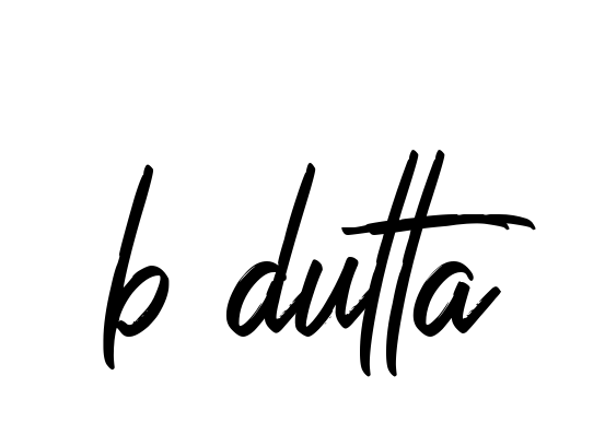 Handwritten Signature for B-dutta - Style 149 Online