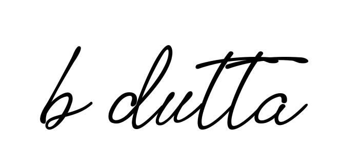 Handwritten Signature for B-dutta - Style 151 Online
