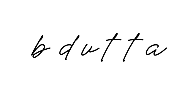 Handwritten Signature for B-dutta - Style 152 Online