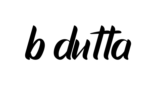 Handwritten Signature for B-dutta - Style 153 Online