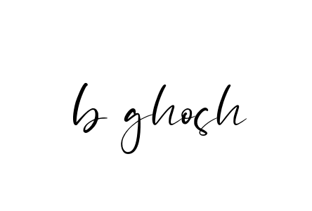 B-ghosh signature