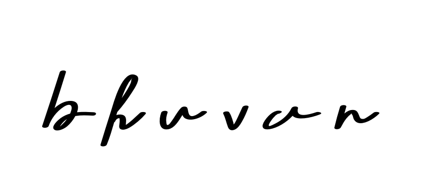 Handwritten Signature for B-h-u-v-a-n - Style 135 Online