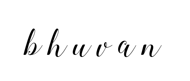 Handwritten Signature for B-h-u-v-a-n - Style 144 Online