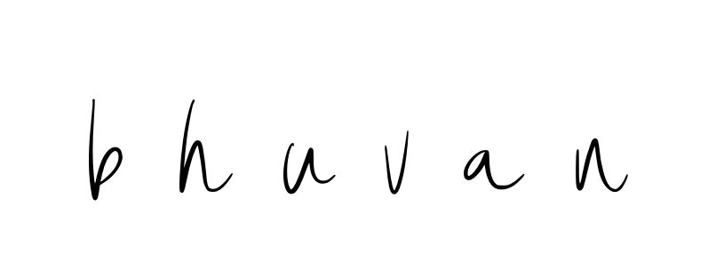 Handwritten Signature for B-h-u-v-a-n - Style 146 Online