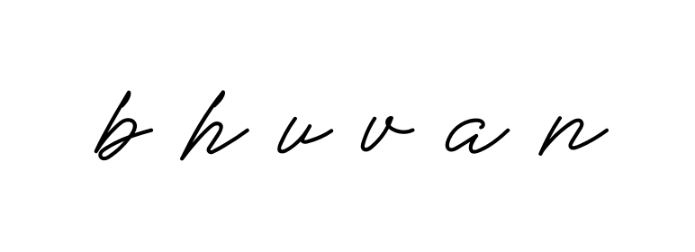 Handwritten Signature for B-h-u-v-a-n - Style 152 Online