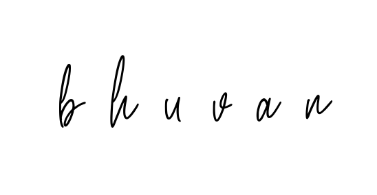 Handwritten Signature for B-h-u-v-a-n - Style 154 Online