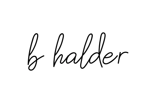 Handwritten Signature for B-halder - Style 145 Online