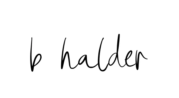 Handwritten Signature for B-halder - Style 146 Online