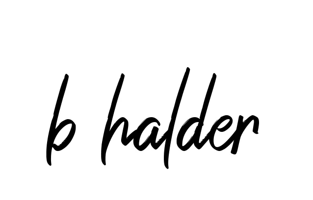 Handwritten Signature for B-halder - Style 149 Online