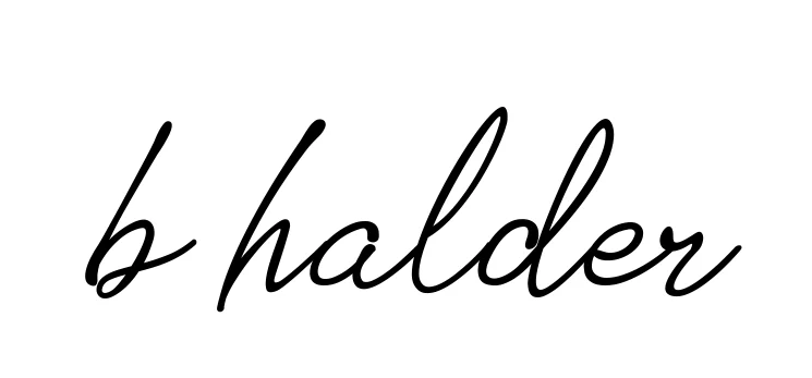 Handwritten Signature for B-halder - Style 151 Online