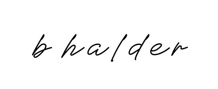 Handwritten Signature for B-halder - Style 152 Online