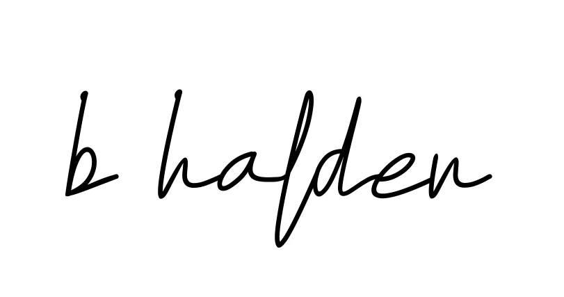 Handwritten Signature for B-halder - Style 155 Online