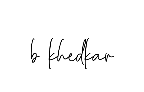 B-khedkar signature