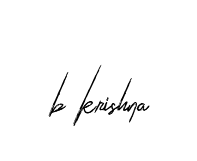 Handwritten Signature for B-krishna - Style 133 Online