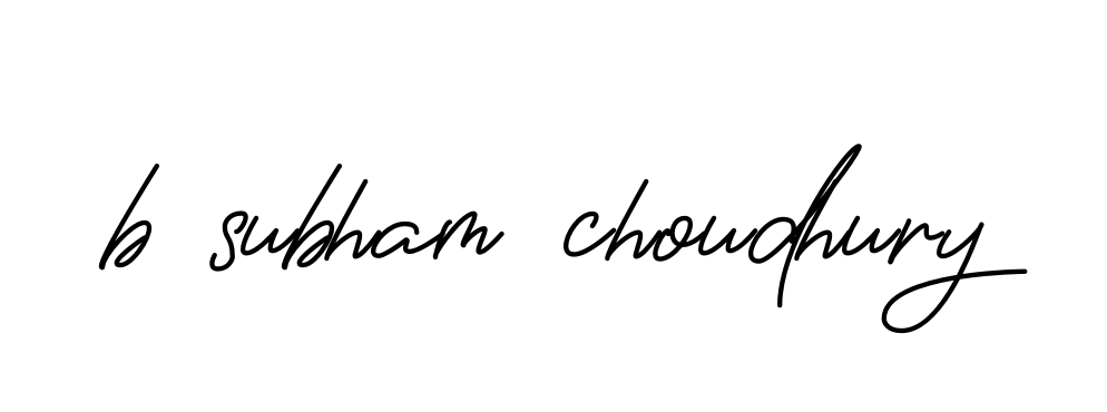 B Subham Choudhury Signature Style Theprestigesignature
