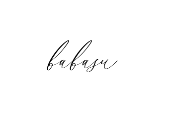 Handwritten Signature for Babasu - Style 134 Online