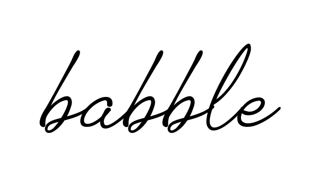 Handwritten Signature for Babble - Style 151 Online