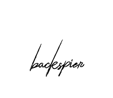 Handwritten Signature for Backspier - Style 133 Online