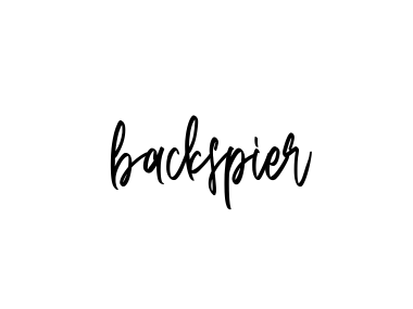 Handwritten Signature for Backspier - Style 143 Online