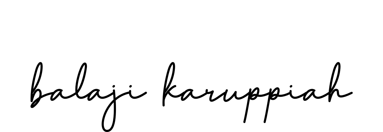 Balaji-karuppiah signature