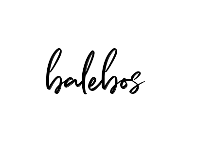 Handwritten Signature for Balebos - Style 141 Online
