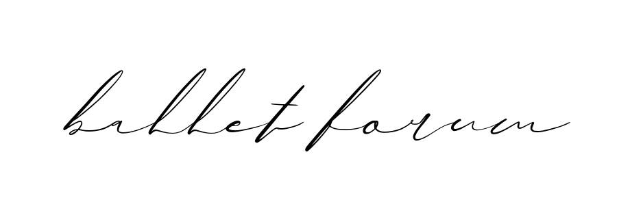 Ballet-forum signature