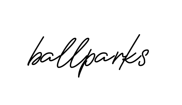 Handwritten Signature for Ballparks - Style 150 Online