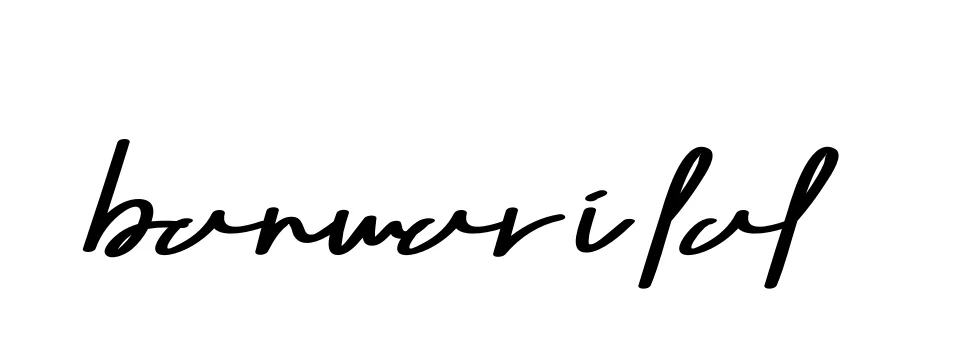 Handwritten Signature for Banwari-lal - Style 135 Online