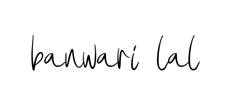 Handwritten Signature for Banwari-lal - Style 146 Online