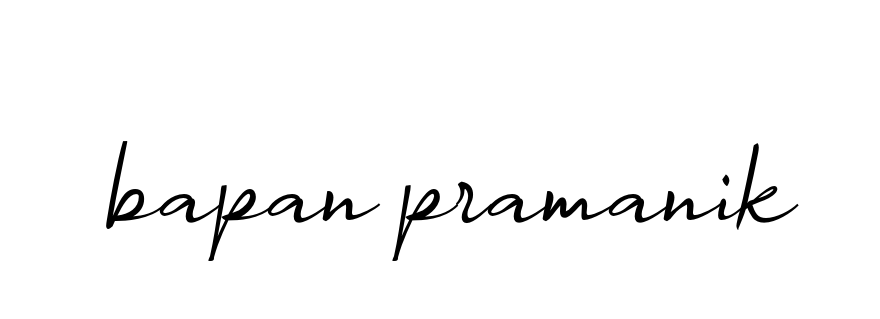 Bapan-pramanik signature