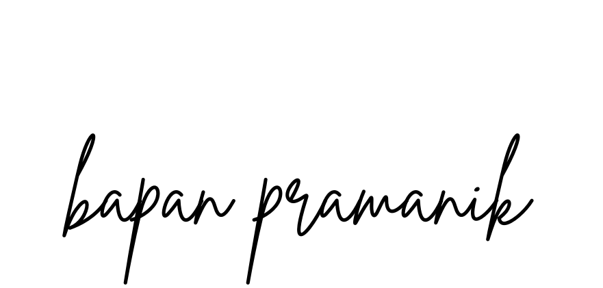 Bapan-pramanik signature
