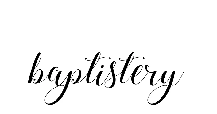 Handwritten Signature for Baptistery - Style 144 Online