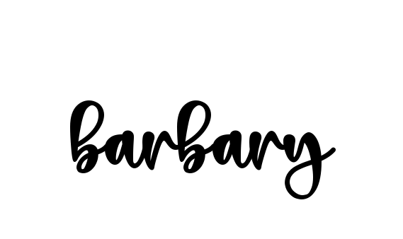 Handwritten Signature for Barbary - Style 136 Online