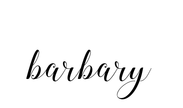 Handwritten Signature for Barbary - Style 144 Online