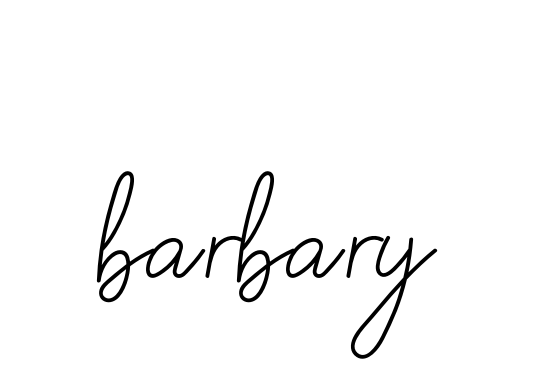 Handwritten Signature for Barbary - Style 145 Online