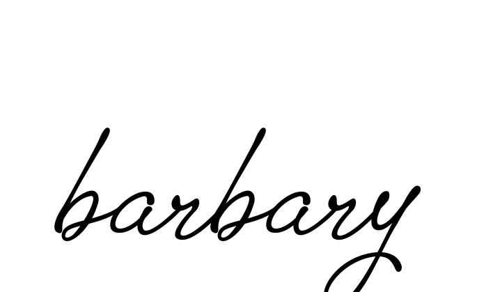 Handwritten Signature for Barbary - Style 151 Online