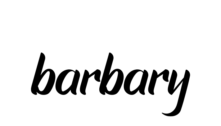 Handwritten Signature for Barbary - Style 153 Online