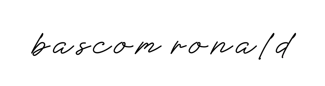 Handwritten Signature for Bascom-ronald - Style 152 Online
